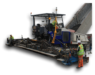 Paving Control for Asphalt Pavers
